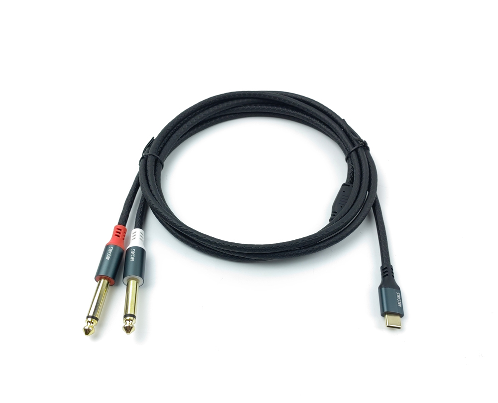 כבל ממיר מ- USB-C ל 2PL אורך 2מ ABC CABLES
