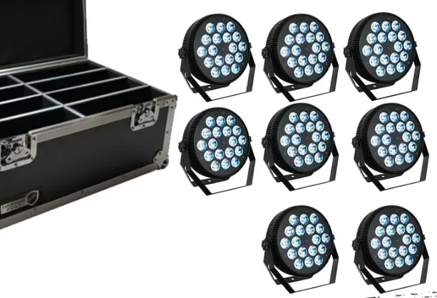 סט 8 פנסי תומס לד MOON 270 כולל קייס על גלגלים מתנה SHADOW