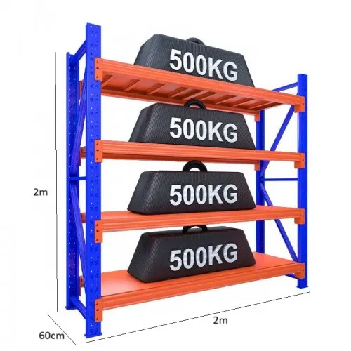 מדפים 500 ק"ג * 4