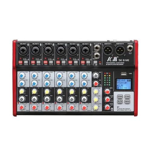מיקסר 8 ערוצים  ICM SE8 ME