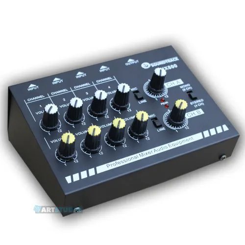 מיני מיקסר 8 ערוצים  STR MicroMIX800