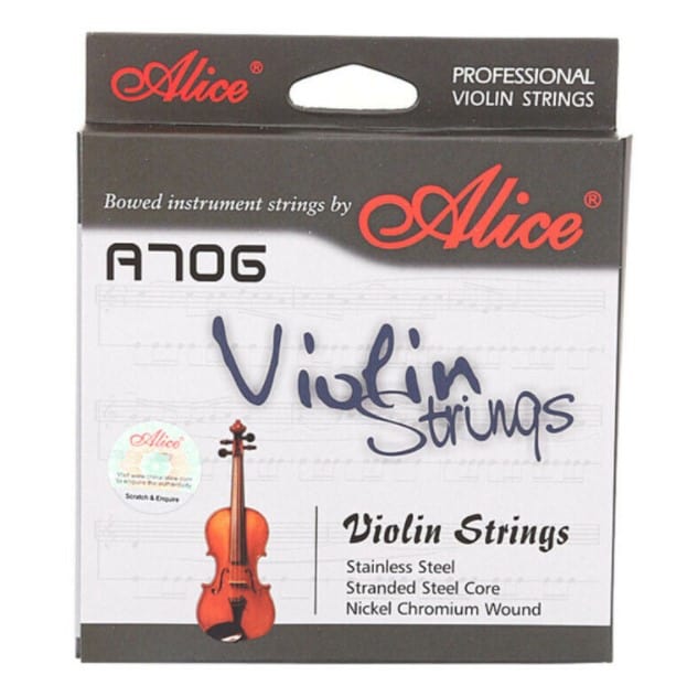 סט מיתרים לכינור 4/4 Alice A706