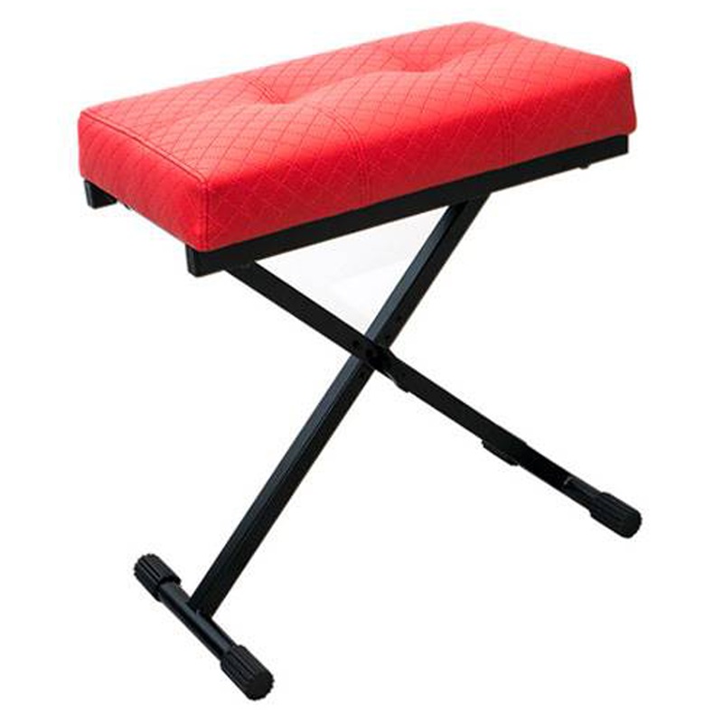 כיסא פסנתר מקצועי בצבע אדום Athletic BN-2R