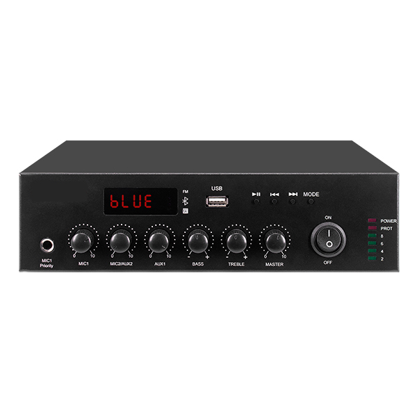 מיני מיקסר מגבר דיגיטלי עם USB ובלוטות&rsquo; Polman PLM120UB 120W