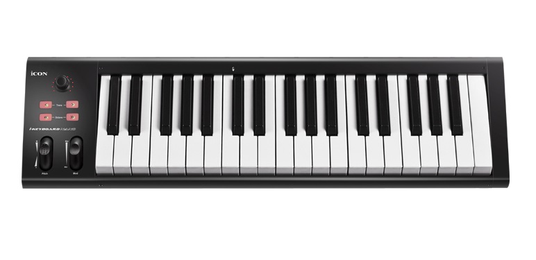 מקלדת שליטה קטנה 37 קלידים iCON iKEYBOARD 4 Nano