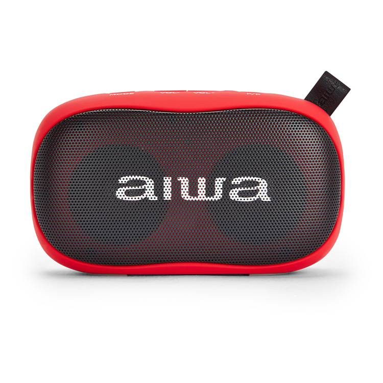 רמקול נייד AIWA BS-100RD צבע אדום