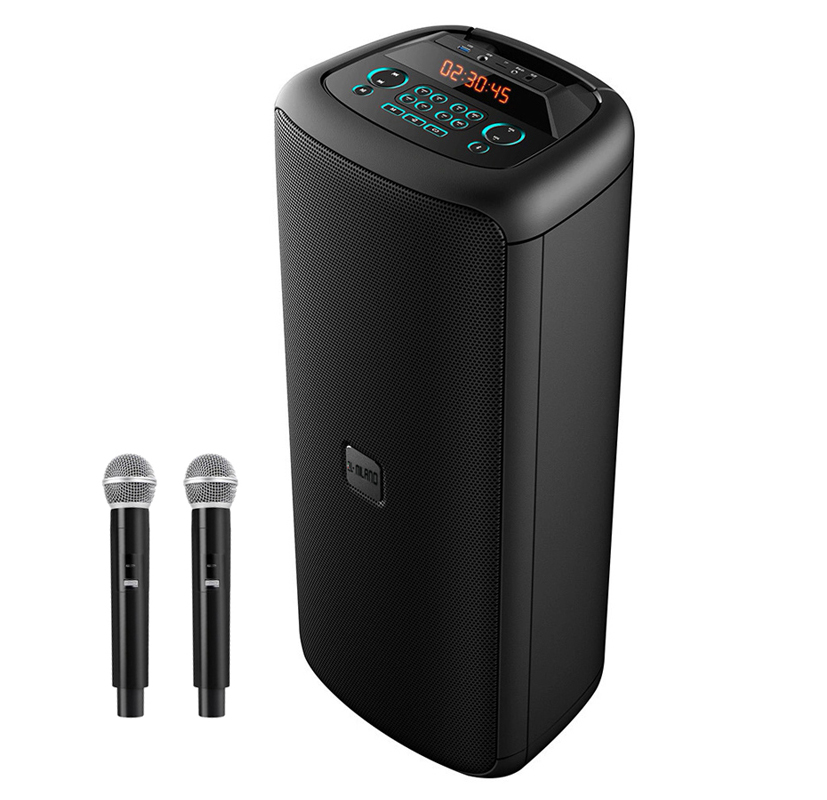 בידורית "2X10 עם זוג מיקרופונים אלחוטיים QL Milano TOWER-210