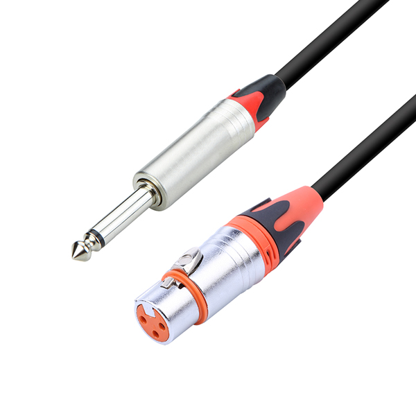 כבל XLR נקבה לPL מונו באורך 2מ&rsquo; דגם תוצרת ABC CABLS