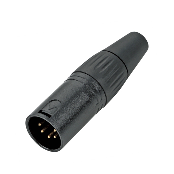 מחבר XLR זכר 5 פינים להלחמה על כבל ABC CABLS