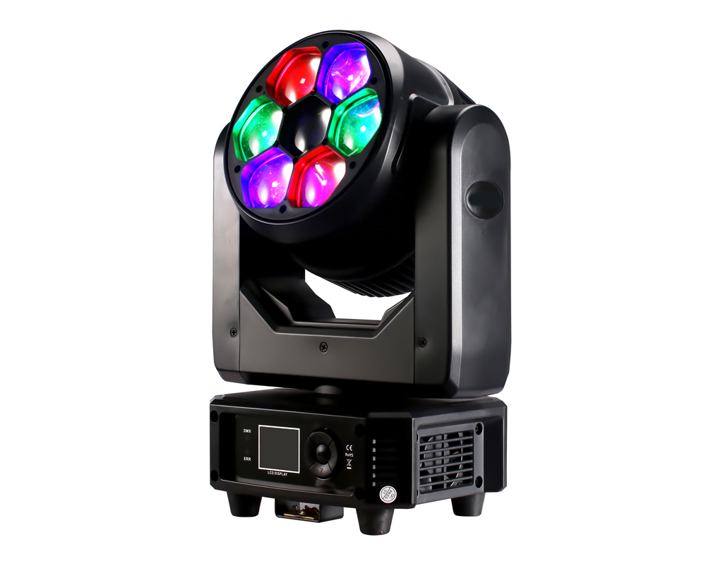 פנס זום לד Shadow MH-5AW 7X40W