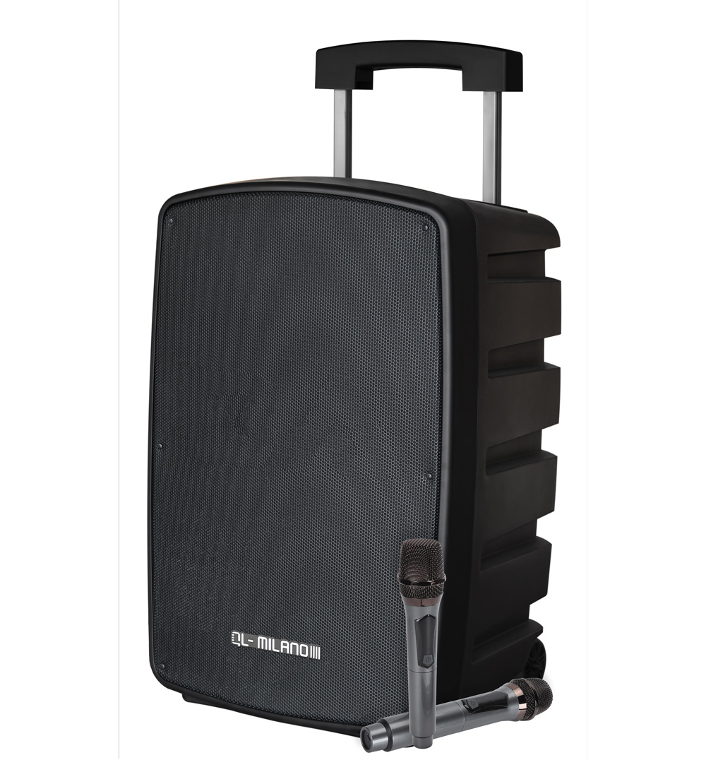 מערכת הגברה ניידת פרמיום 1200W כולל כיוון טונציה QL-MILANO QL5000