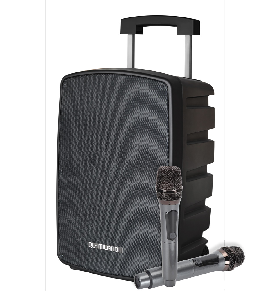 מערכת הגברה ניידת 700W כולל כיוון טונציה QL-MILANO QL1000